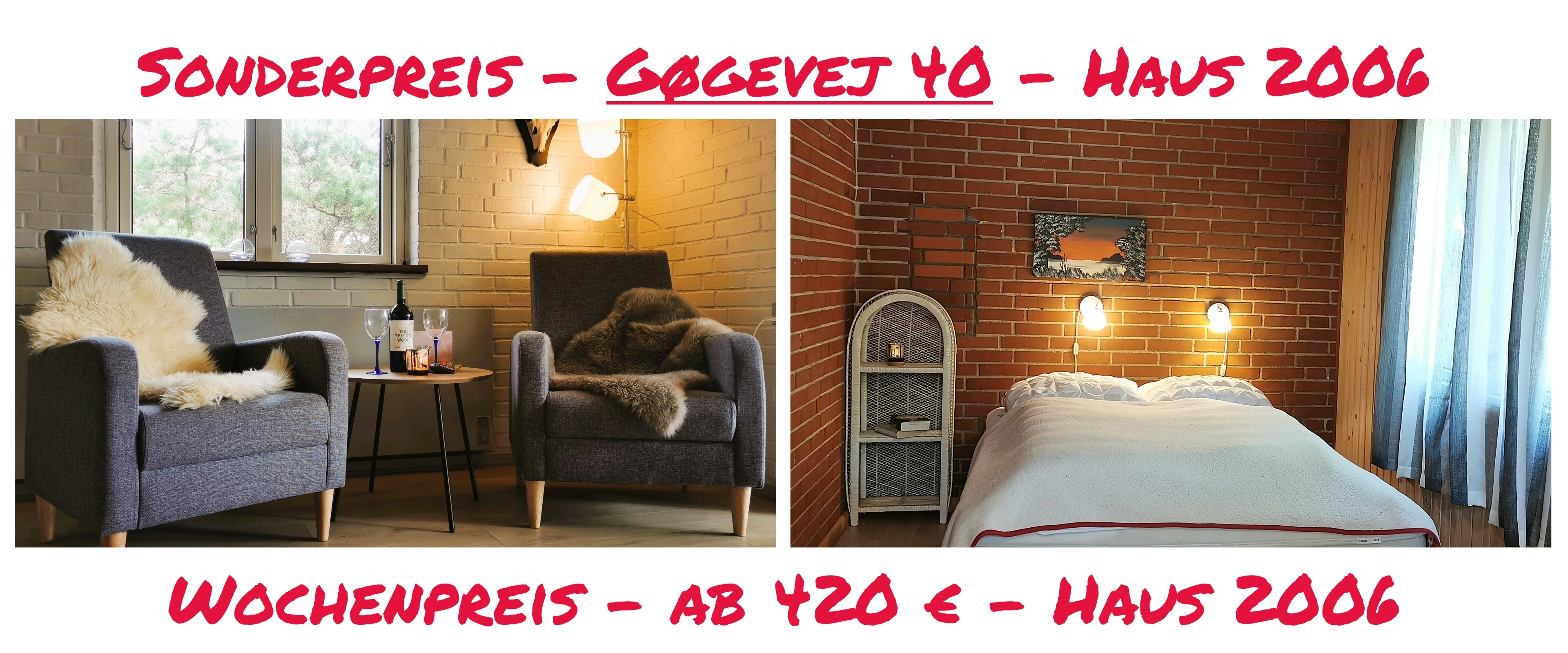 Sonderpreis Gøgevej 40 ab 31/05-2026