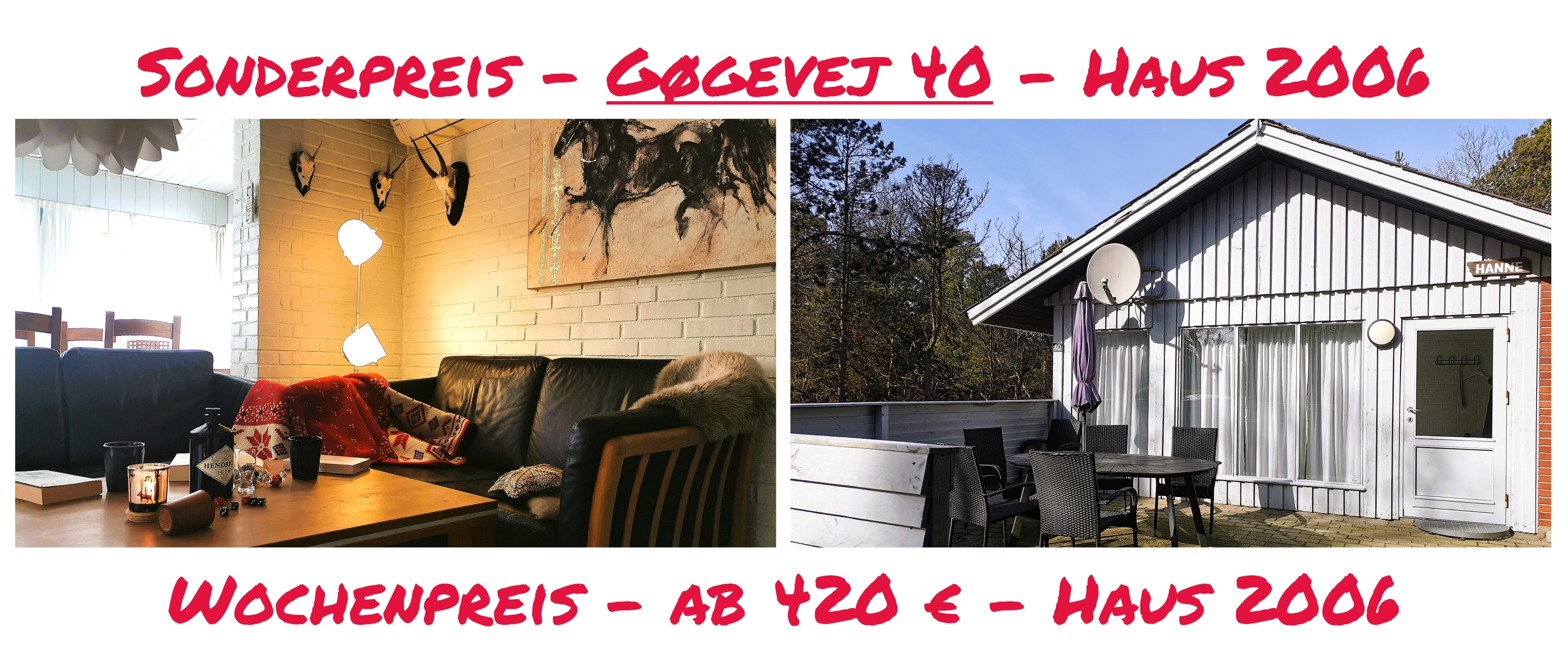 Sonderpreis Gøgevej 40 ab 31/05-2026